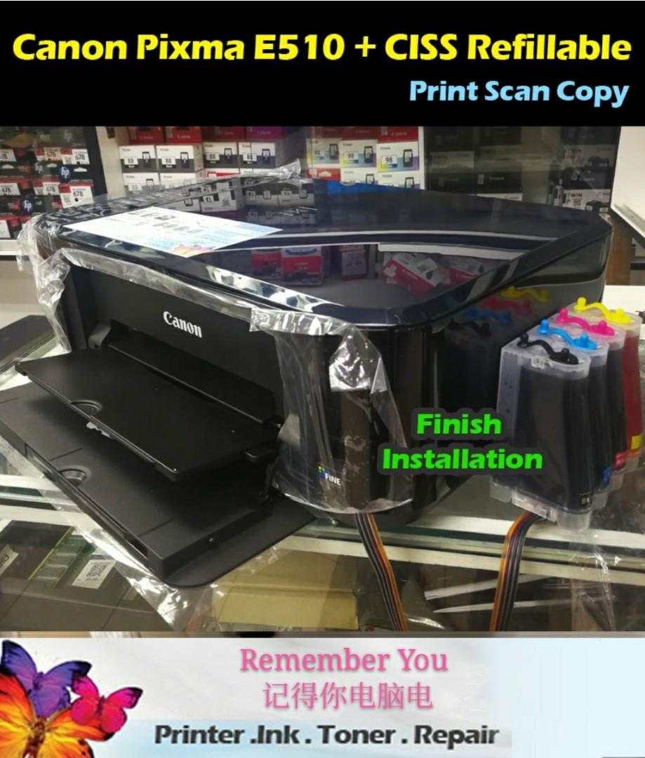 canon pixma e510 connect to wifi