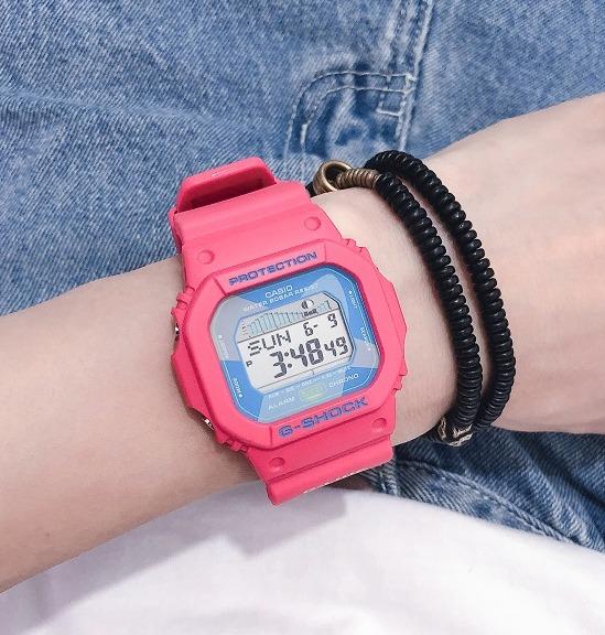 G shock shop g lide pink