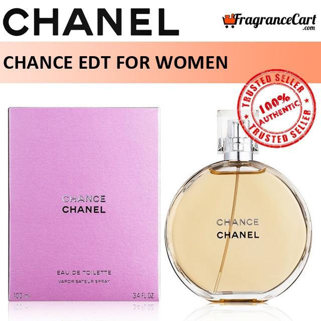 Chanel Chance EDT for Women (100ml/150ml) Eau de Toilette Pink [Brand New  100% Authentic Perfume FragranceCart]