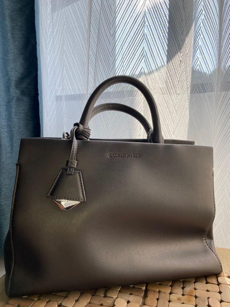 Charles and keith pewter bag sales