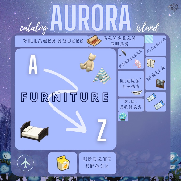 CHEAP Furniture Catalog Island Animal Crossing New Horizons, ACNH