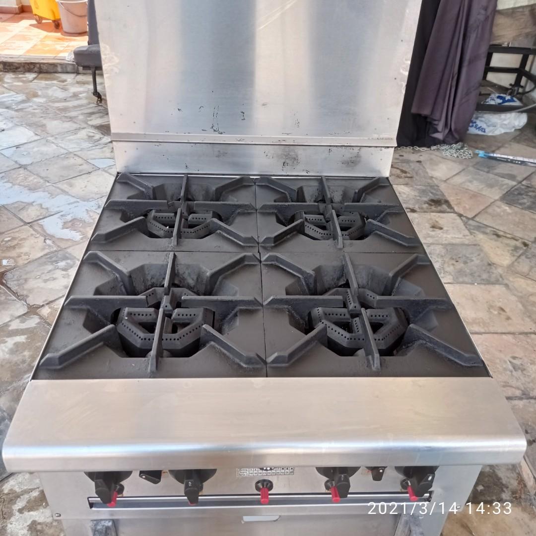 Commercial Berjaya 4burner Stove With Oven Kitchen Appliances On Carousell