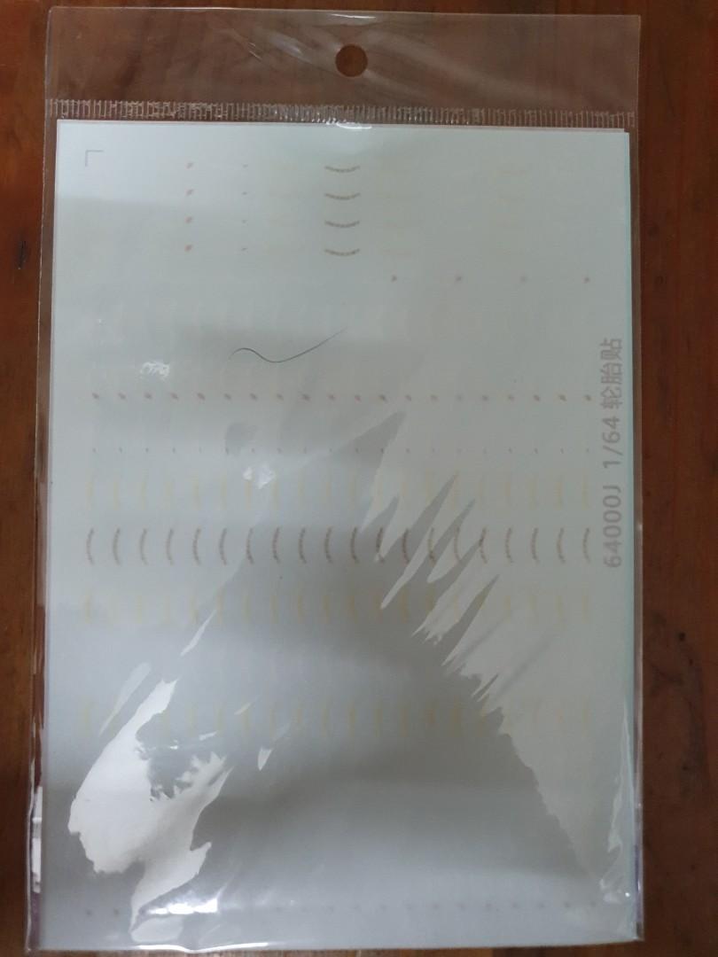 Diecast Decal 64 Scale White Toner, Hobbies & Toys, Toys & Games on ...