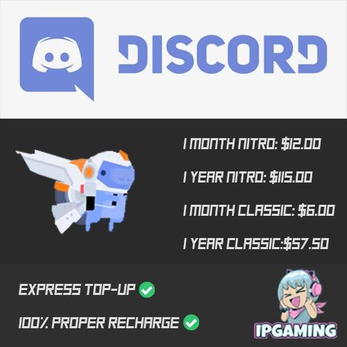 Discord Nitro Gift Code Video Gaming Gaming Accessories Game Gift Cards Accounts On Carousell - cheap robux discord