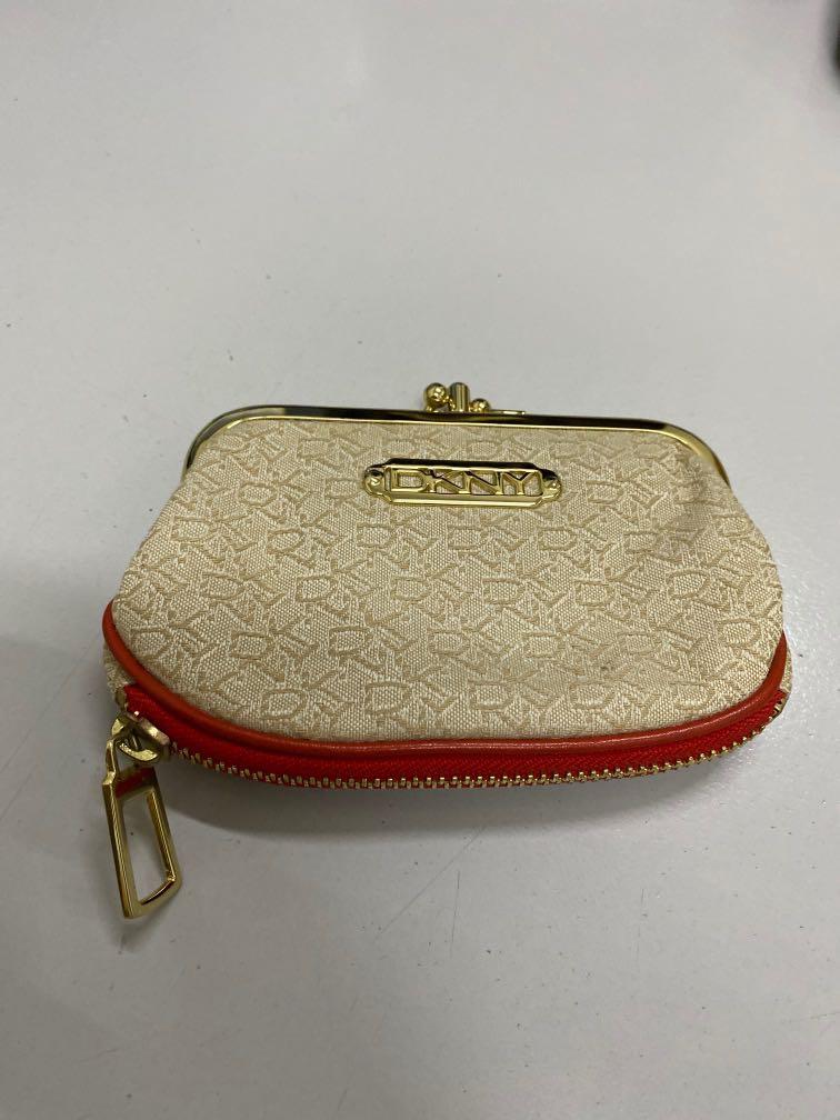 Original DKNY Double Compartment Coin Purse 10Saja