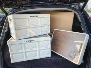 DUNKIN’ DONUTS x Nordisk 聯名限定露營户外折疊收納箱+桌板