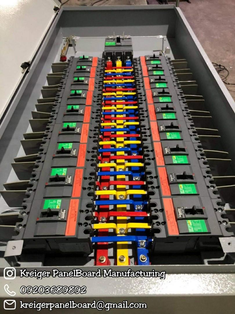 Panelboard Constrctions Electrical PanelBoard, Commercial & Industrial, Construction & Building ...