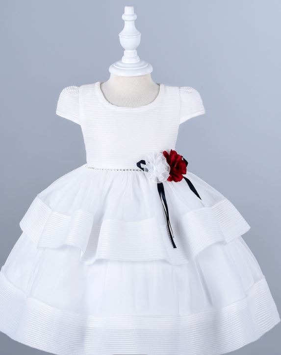 White frock clearance dress for girl