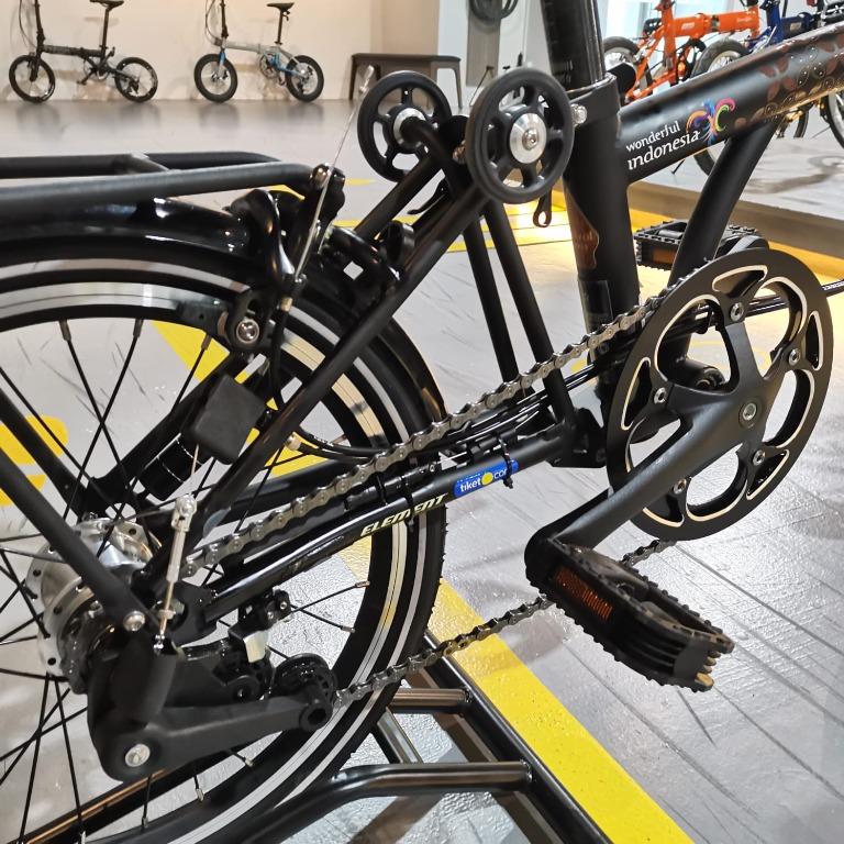 Element Pikes Folding Bike Central Java Edition 16" 349 6Speed, Sports