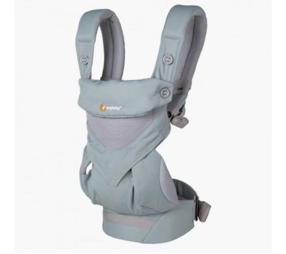 Ergobaby All Position 360 Cool Air Mesh Baby Carrier Sea Mist Babies Kids Going Out Carriers Slings on Carousell