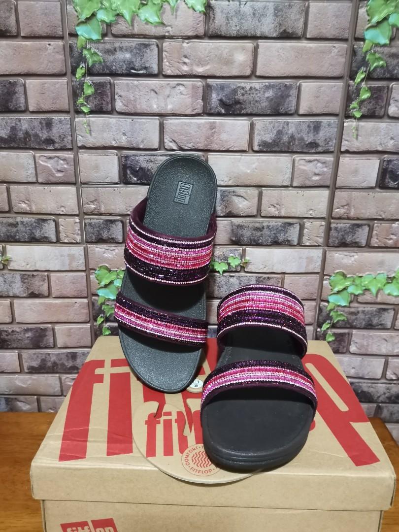 Fitflop rosa crystal mosaic slide sales