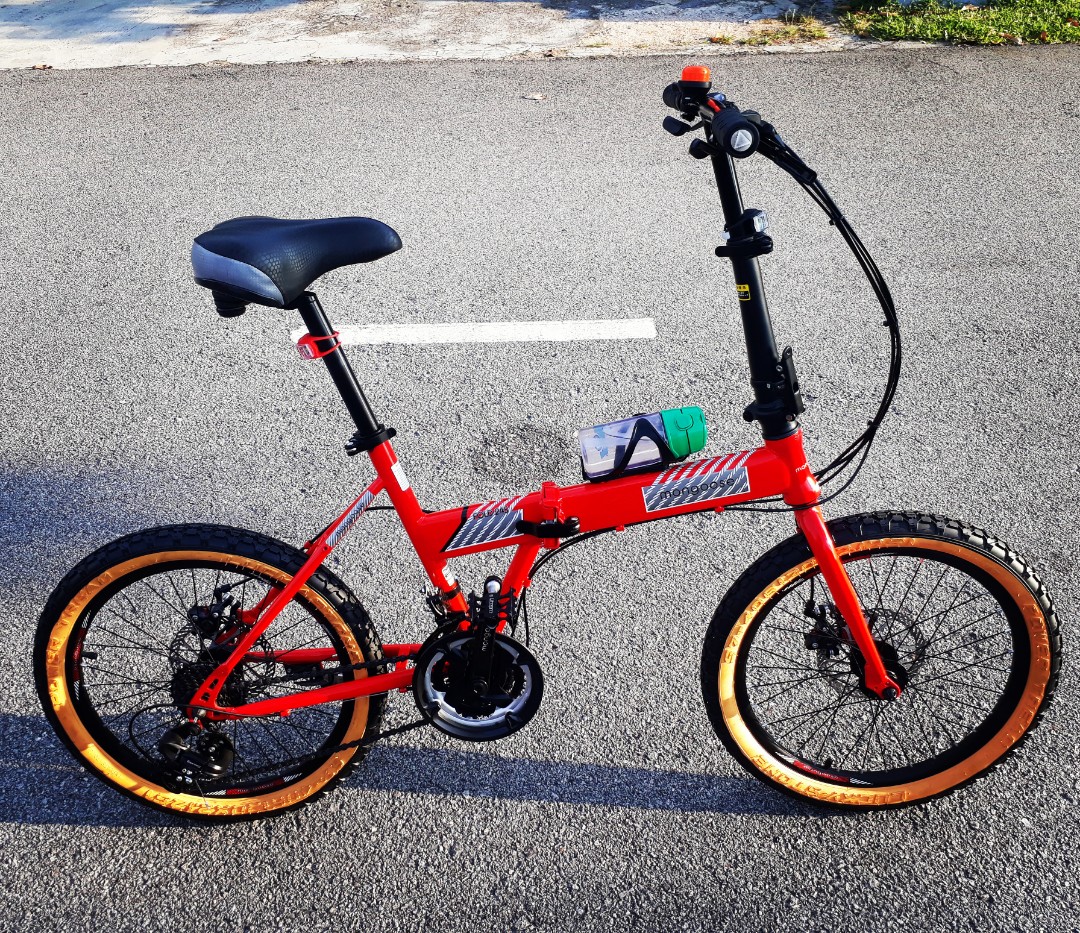 Mongoose cheap folding bike