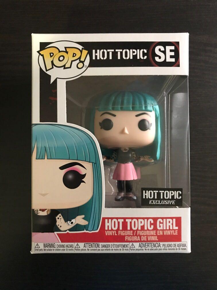 Hot topic shop girl funko pop