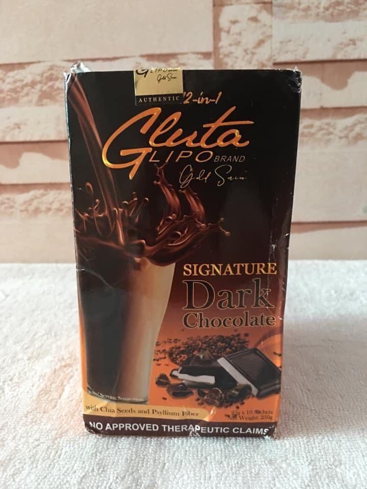 Gluta Lipo 12-in-1 Signature Dark Chocolate on Carousell