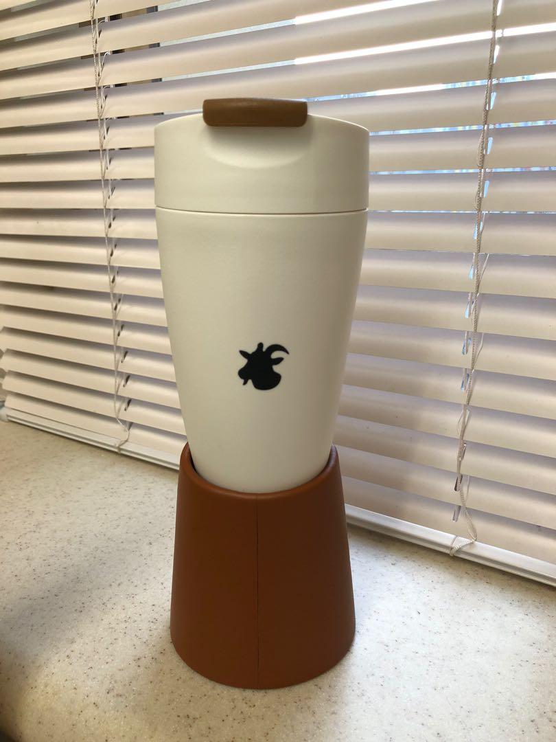 Goat Story Mug 山羊角咖啡杯 470ml 單肩真皮帶咖啡杯 興趣及遊戲 手作 自家設計 文具 Carousell