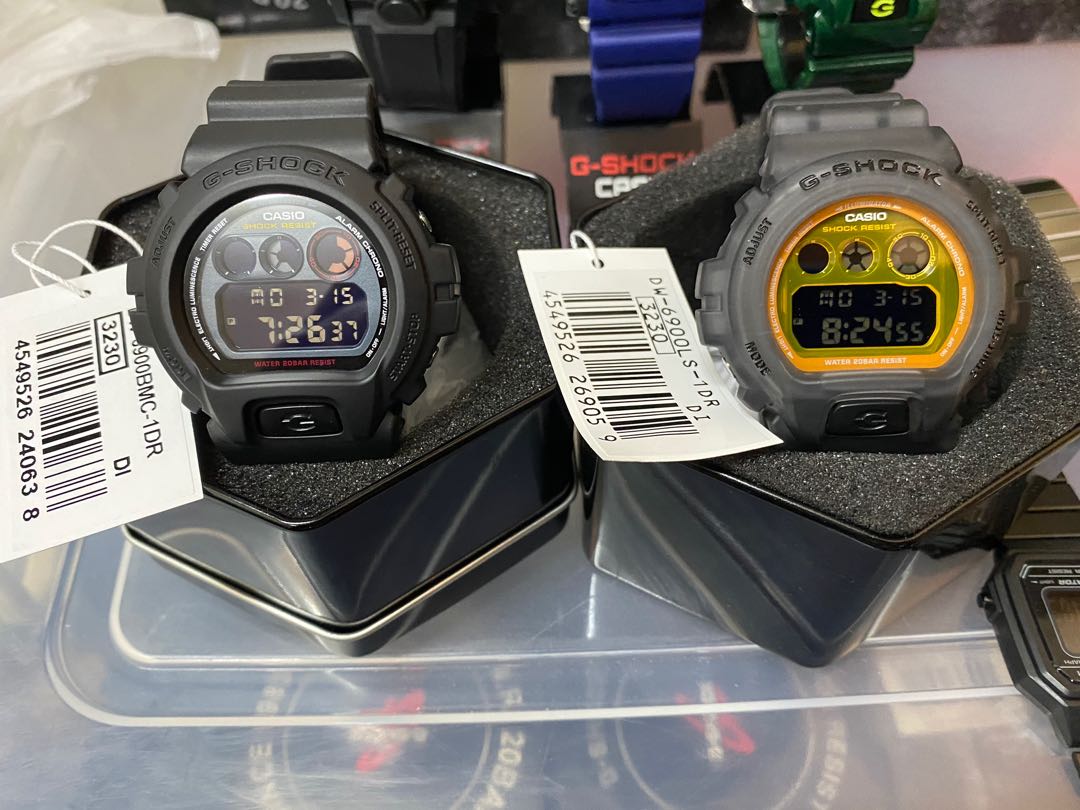 Gshock Dw6900 Ls1 Dw6900 Bmc original Men s Fashion Watches