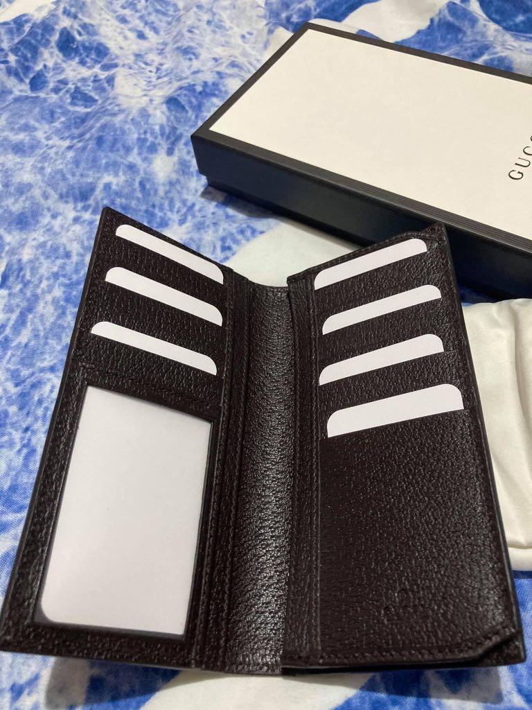 Gg marmont leather sales long id wallet