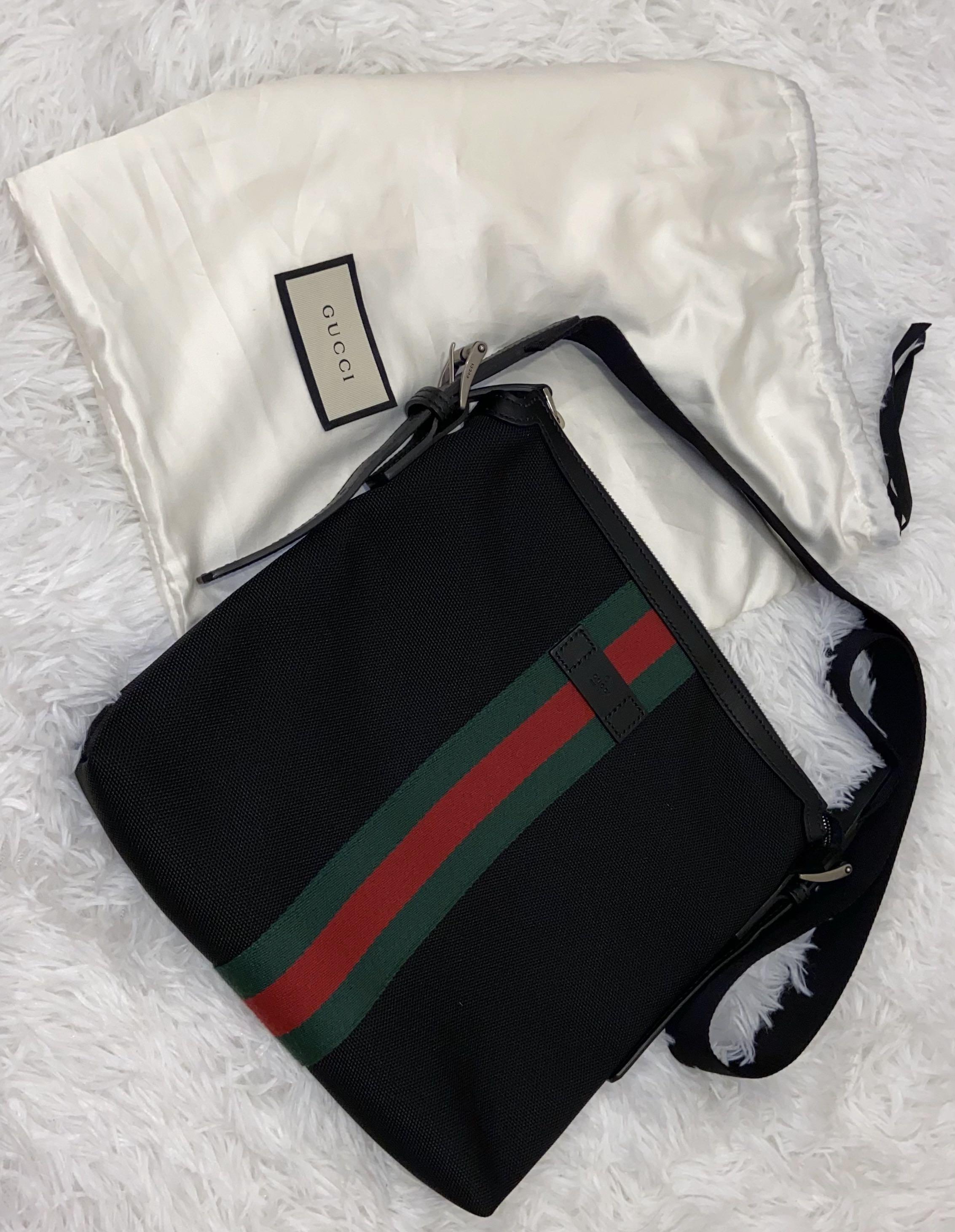 Gucci Men Sling Bag (ORIGINAL), Luxury, Bags & Wallets on Carousell