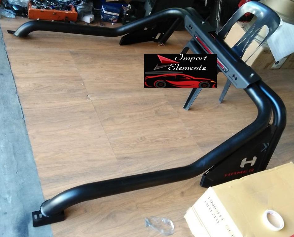 Hamer 4x4 Premium Rollbar With 3rd Brakelight Hilux Ranger Navara