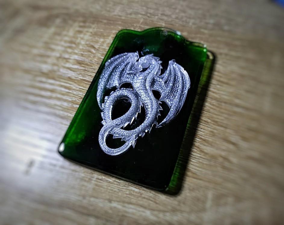 Handmade Epoxy Resin Name Holder Design Craft Handmade Goods Accessories On Carousell