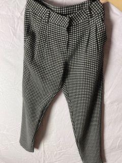 Houndstooth trousers