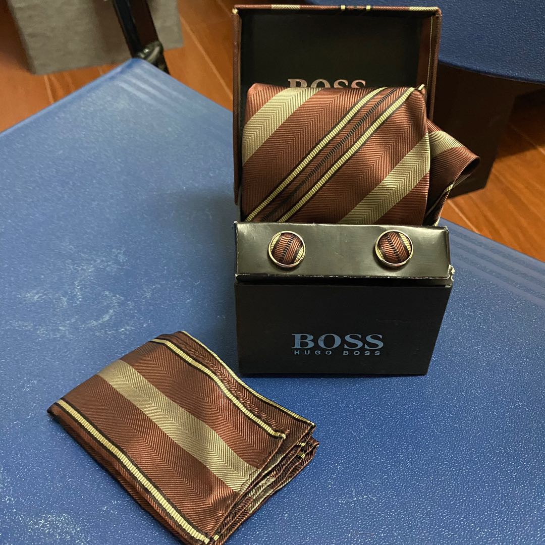 boss rusty cufflinks