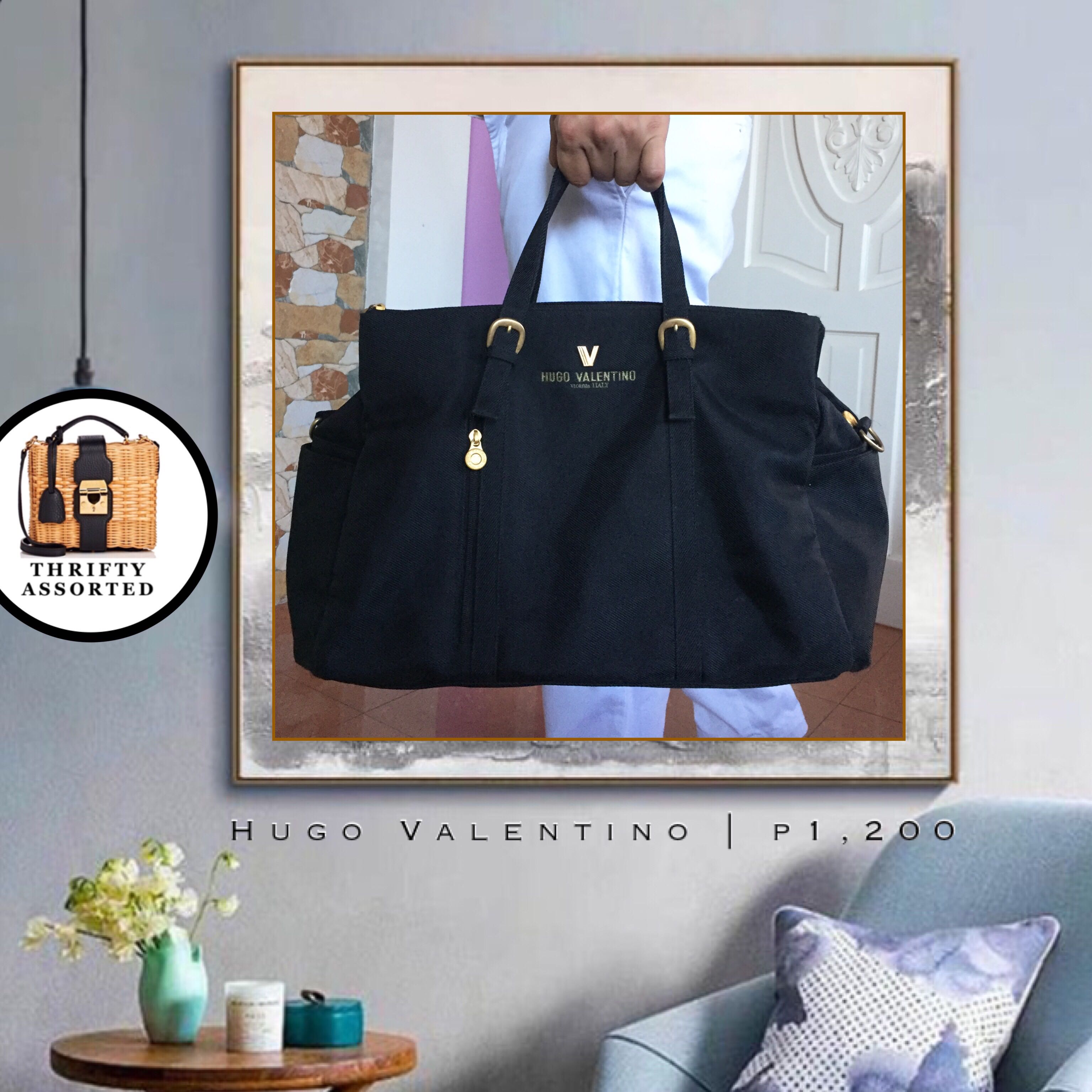 Hugo Valentino Bag, Luxury, Bags 