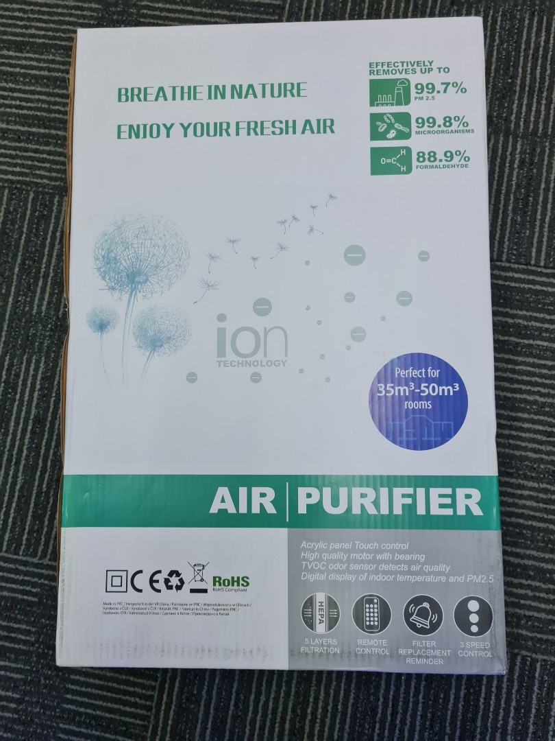 Air purifier ion shop technology