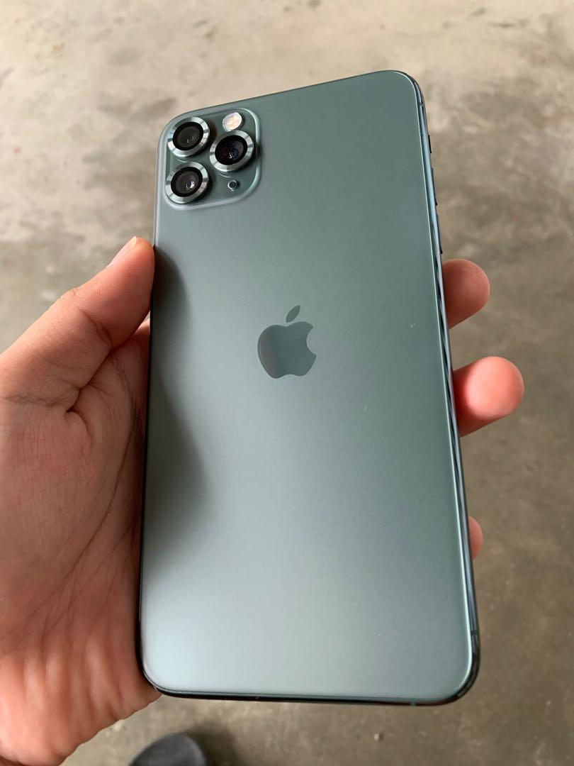 Iphone 11 Pro Max 64gb Midnight Green Mobile Phones Gadgets Mobile Phones Iphone Iphone 11 Series On Carousell