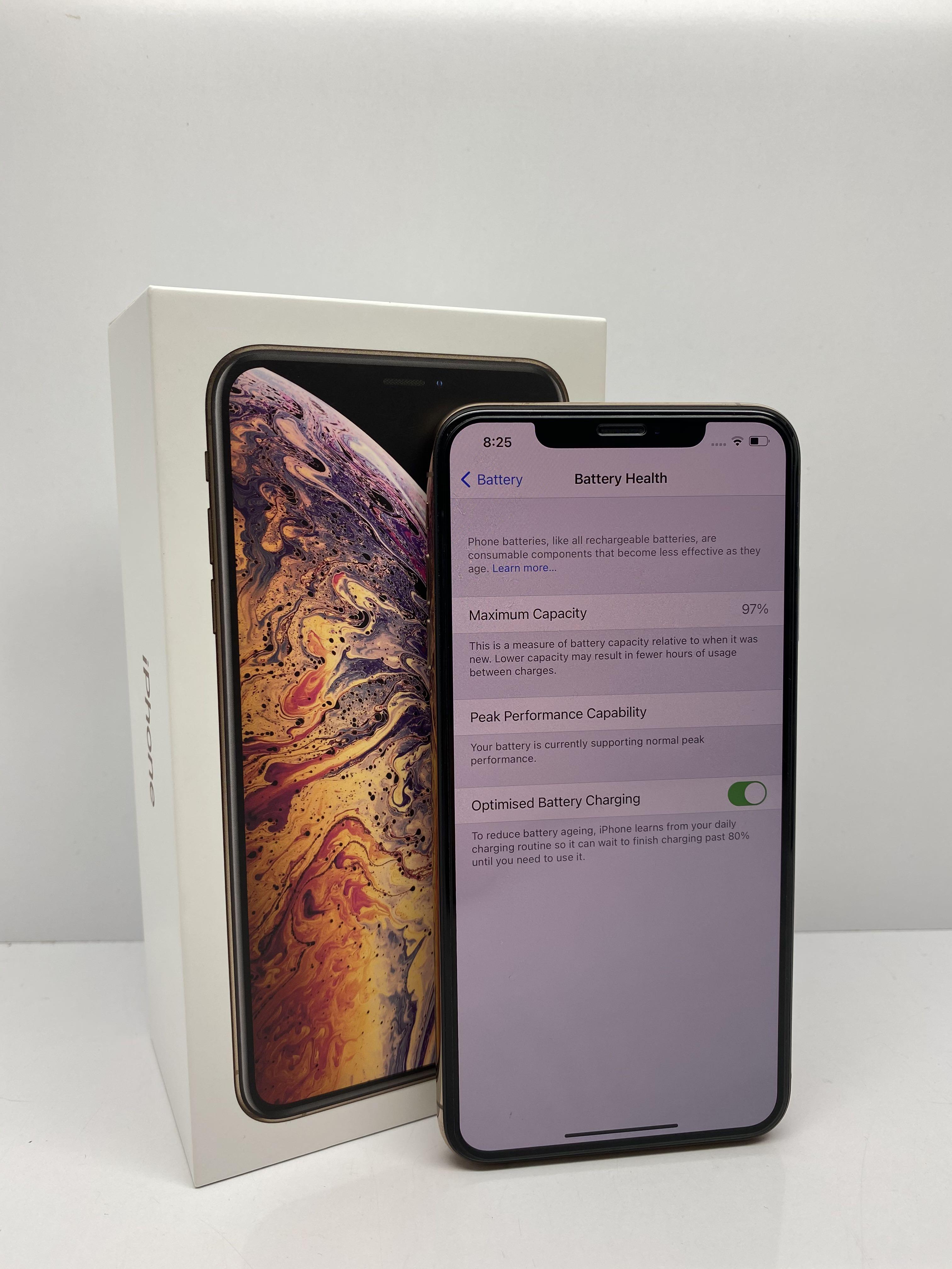iPhone Xs Max Silver 256GB バッテリー97%