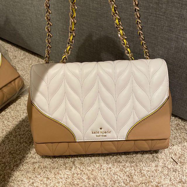 Kate spade briar lane quilted white