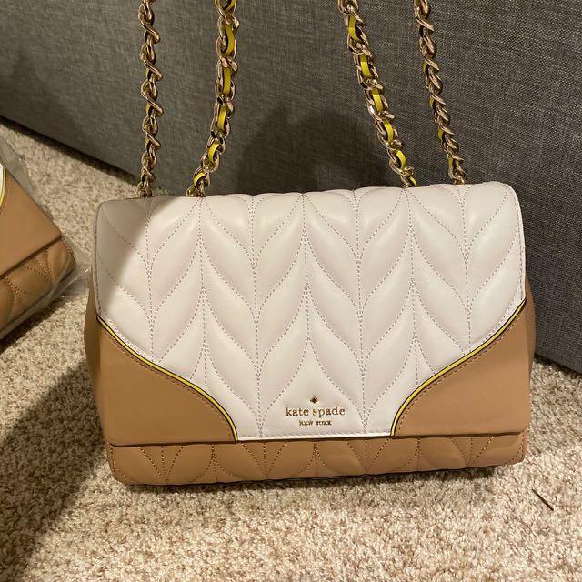 Kate Spade Leila Medium Flap, Women's Fashion, Bags & Wallets, Purses &  Pouches on Carousell