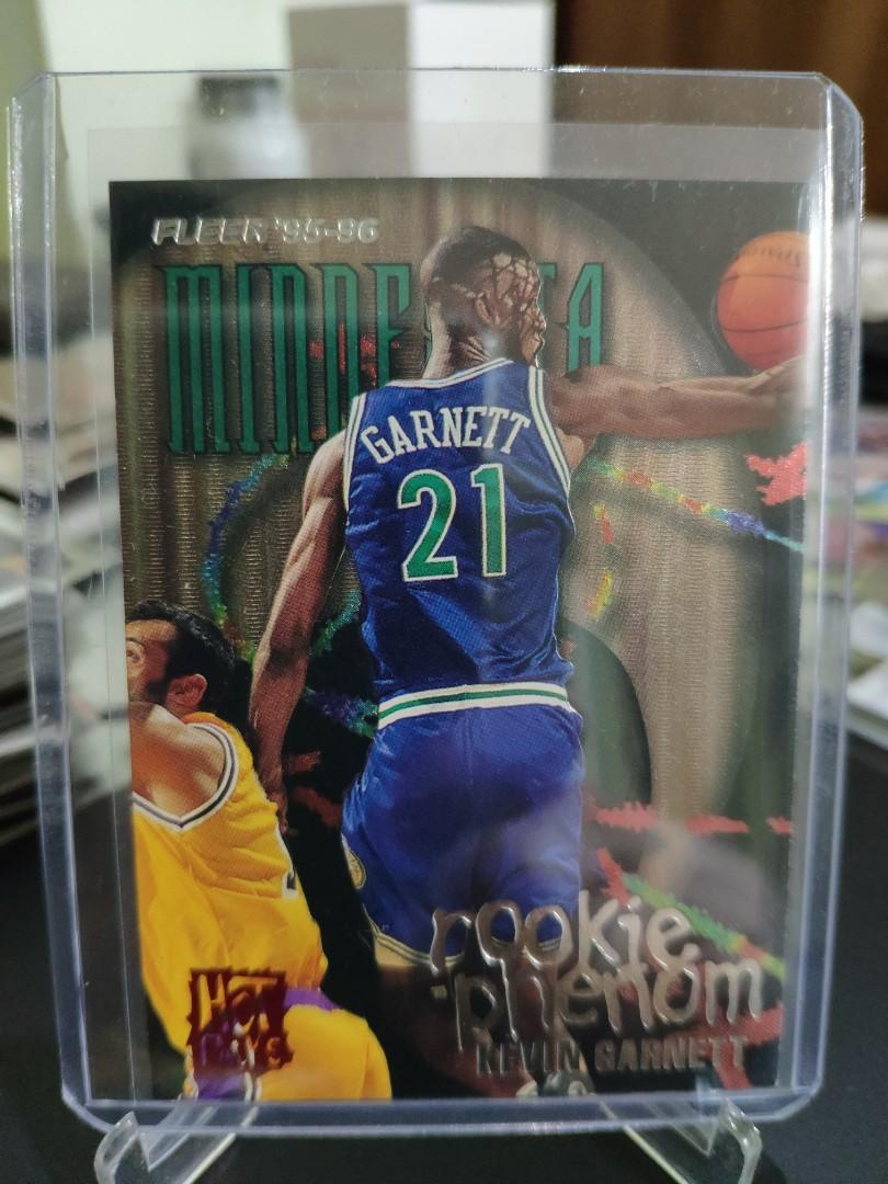 Kevin Garnett Rookie Card Fleer Rookie Phenom NBA Cards for Sale, Hobbies &  Toys, Toys & Games on Carousell