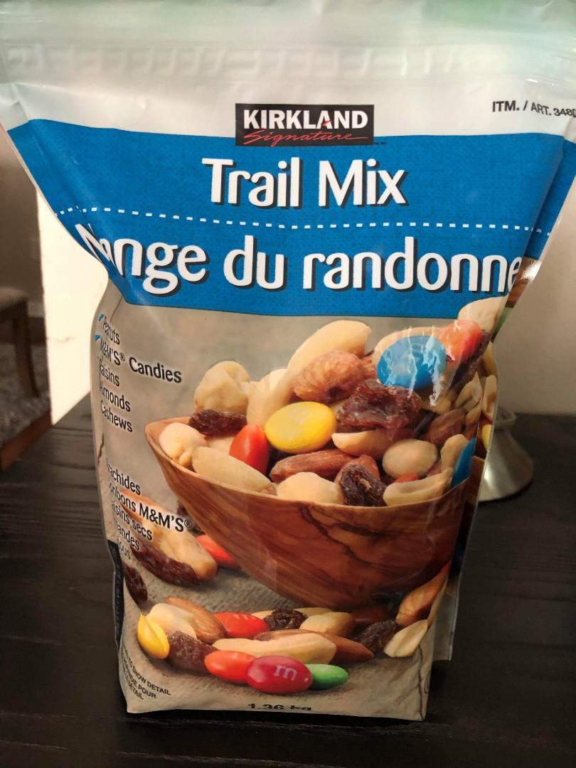 Kirkland Trail Mix nuts, Health & Nutrition, Health Supplements, Health