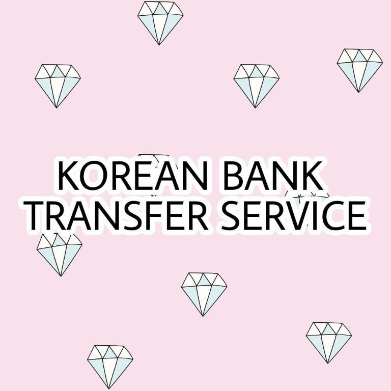 Korean Bank Transfer Service Bts Nct Blackpink Twice Exo Txt Enhypen Treasure K Wave On Carousell