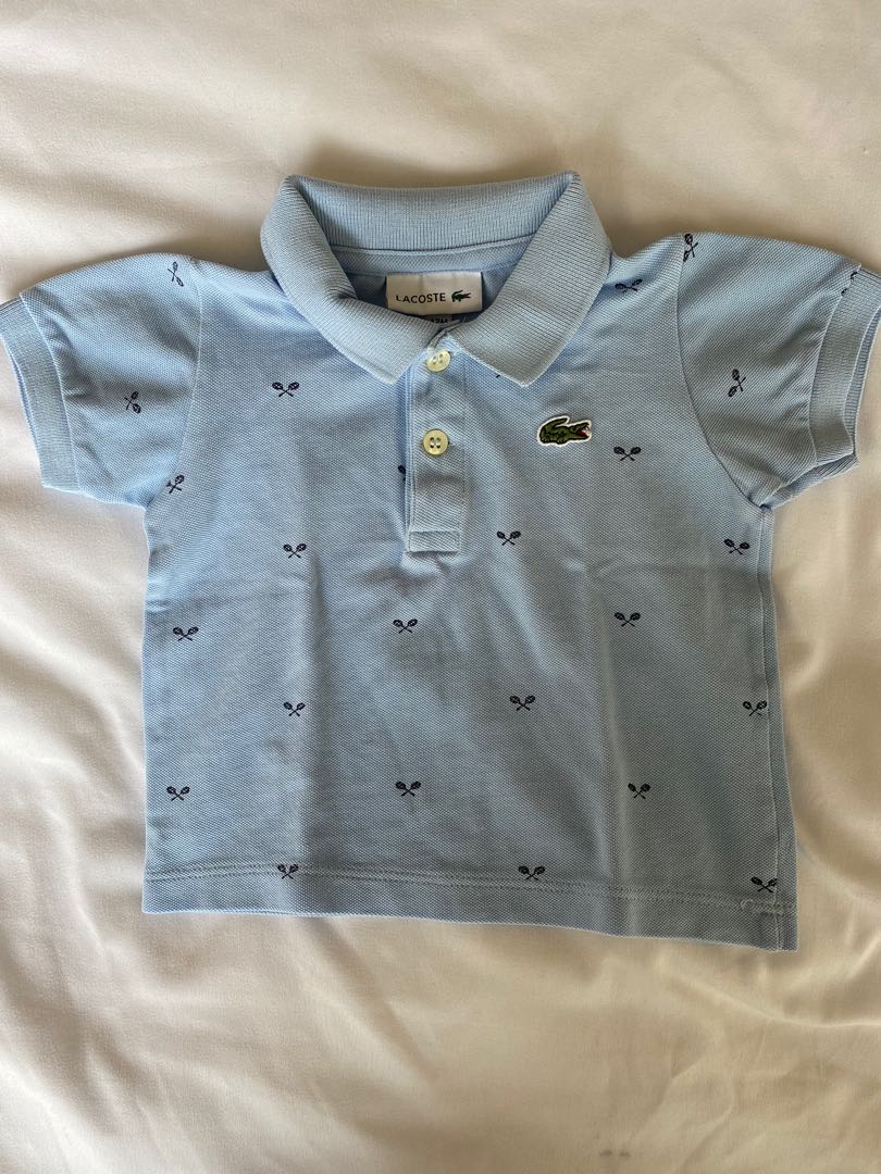 Bevæger sig Manifold Par Lacoste Baby Polo Shirt, Babies & Kids, Babies & Kids Fashion on Carousell