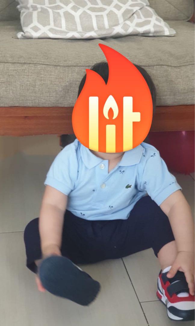 Lacoste Baby Polo Shirt, Babies & Kids, Babies & Kids Fashion on Carousell
