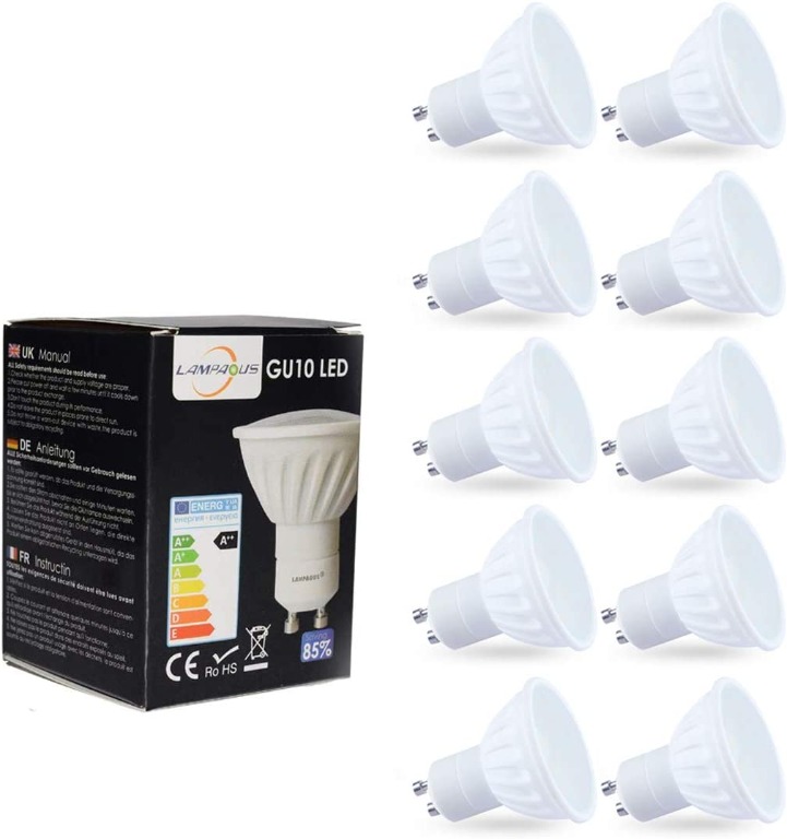 Lampaous gu10 led cheap