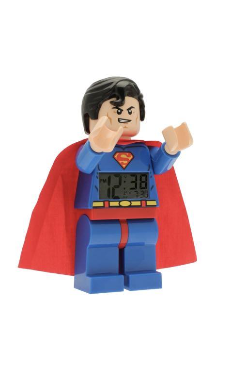 LEGO DC Comics Super Heroes Superman Minifigure Clock LEGO MAN mid century eames Brand New In Box Lego Man Avengers Furniture Home Living Home Decor Clocks on Carousell