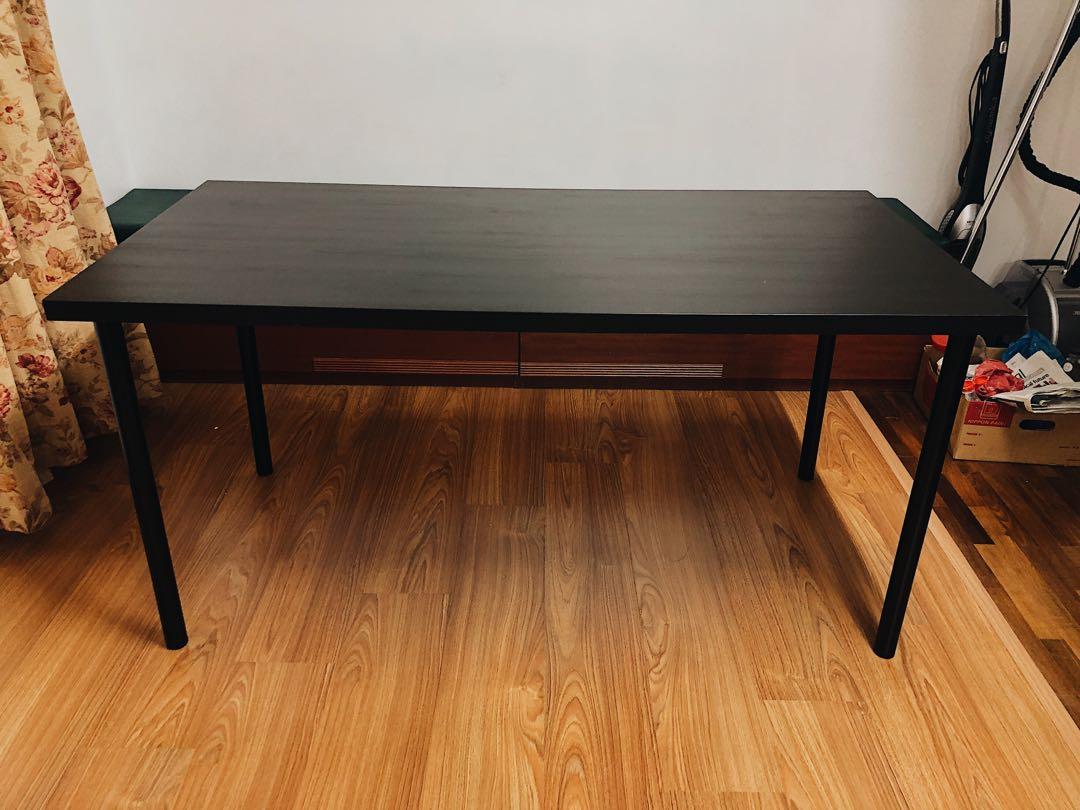 Linnmon IKEA desk 150 x 75 cm Furniture Home Living