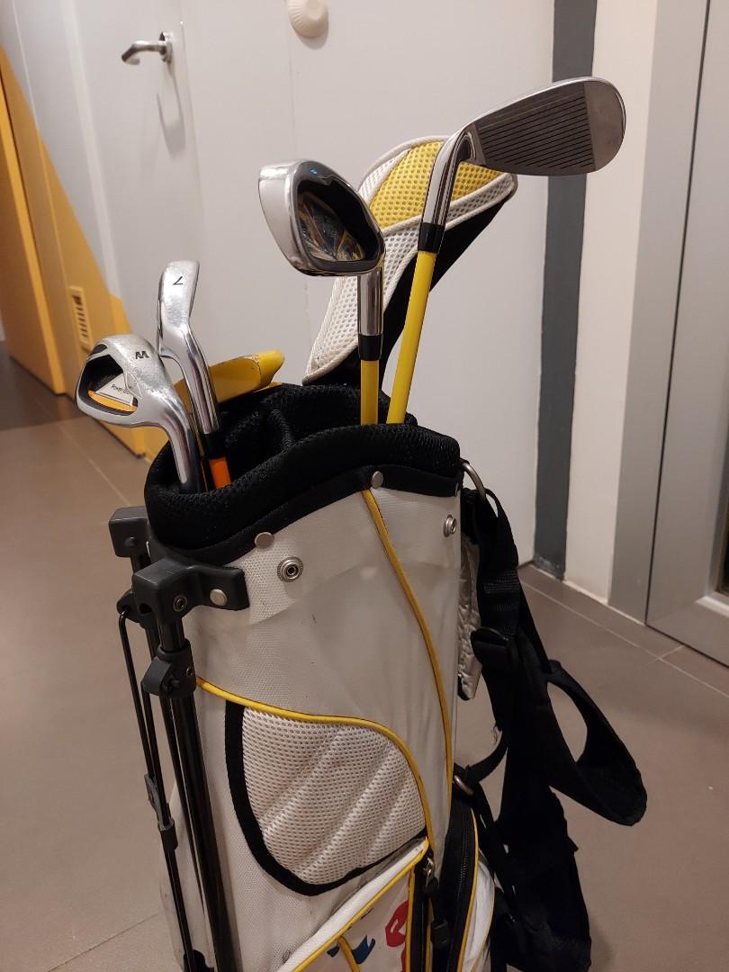 Lynx Junior Yellow Golf Set (47 years), Sports Equipment, Sports