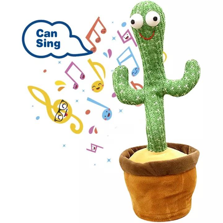 dancing cactus toy soft