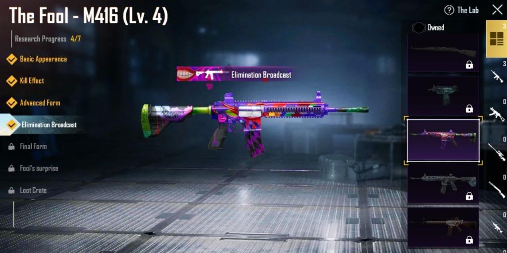 M416 Joker Level 4 Kill Message M16a4 Aurora Pulse Level 2 Akm Dessert Fossil Level 2 Pubg Mobile Acc For Sale Video Gaming Video Games On Carousell