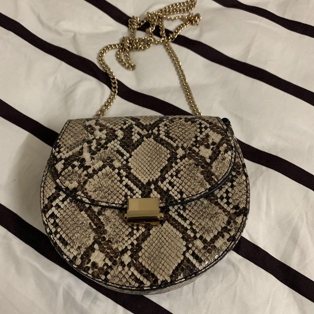 Mango snake hotsell print bag
