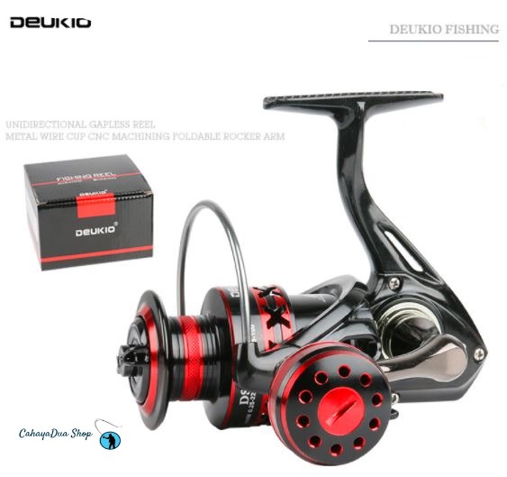 Mesin Pancing Murah - Deukio DS Series Spinning Reel, Sports Equipment,  Exercise & Fitness, Cardio & Fitness Machines on Carousell