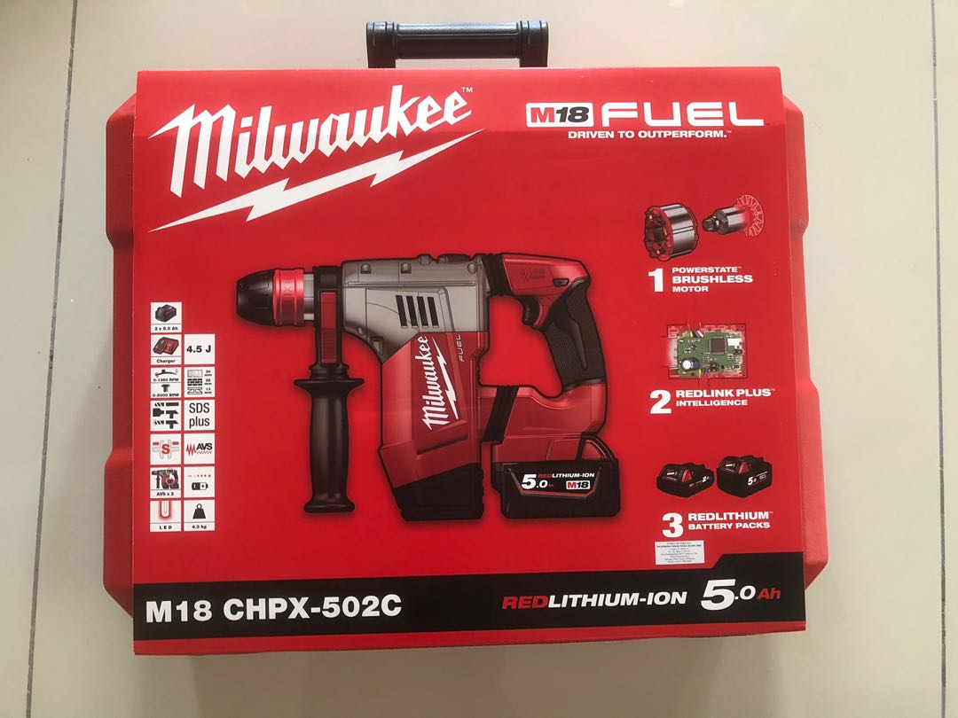 Milwaukee sds chpx shop