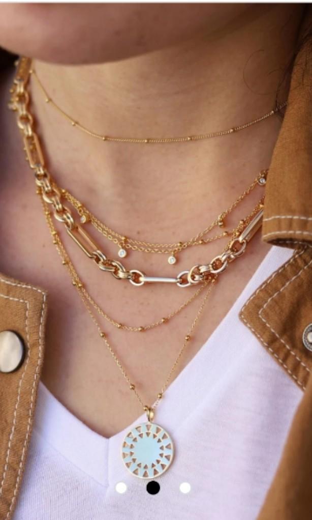 Missoma gold bobble chain choker deals