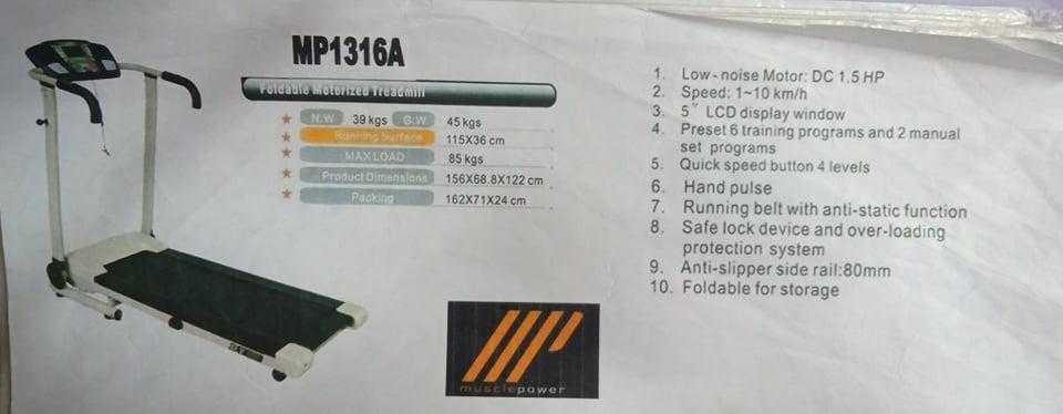 Muscle power treadmill manual 2025