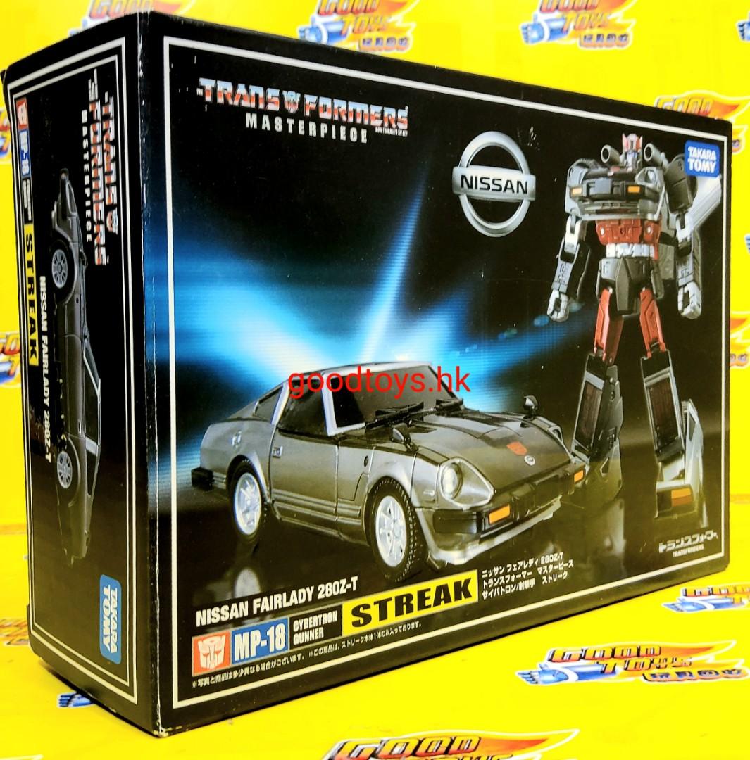 中古已開封takara Tomy Mp 18 變形金剛transformers Streak Cybertron Gunner Nissan Fairlady 280z T 玩具 遊戲類 玩具 Carousell