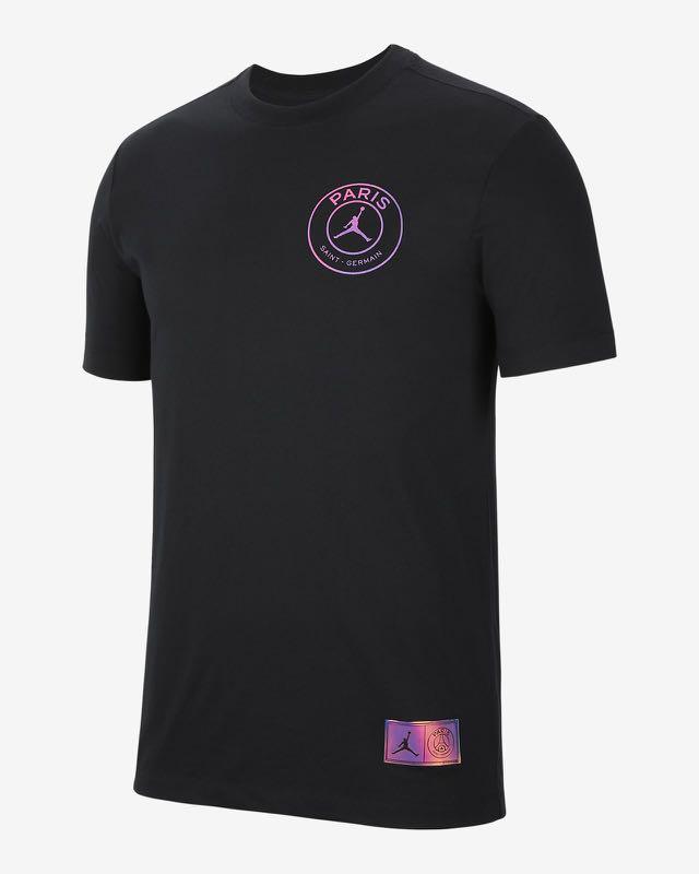 Psg jordan logo t shirt outlet